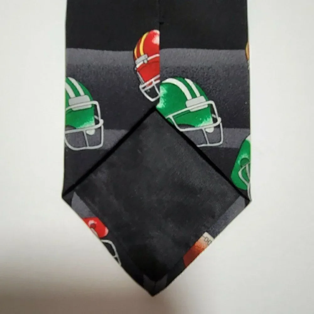 Keith Daniels Football Tie Mens Necktie Helmet 57